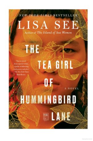 The Tea Girl of Hummingbird Lane book cover featuring a close-up of an ethnic Chinese person's face